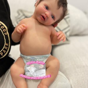 Riphley – Full Body Silicone Reborn Baby Girl Doll - Photo 1