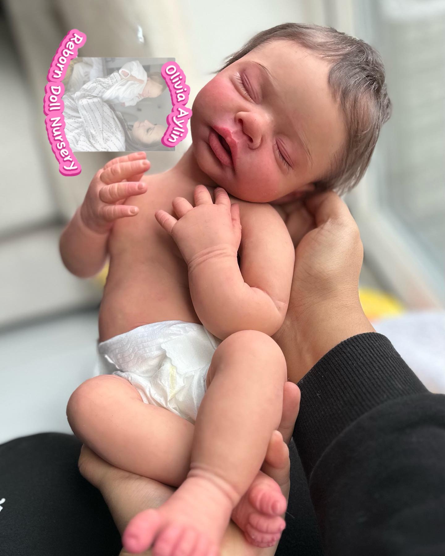 4514318435 Olivia – Full Body Silicone Reborn Baby Girl Doll