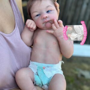 Adelyn – Full Body Silicone Reborn Baby Girl Doll