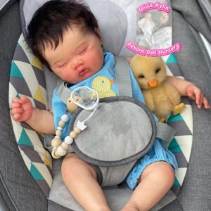 Ashia – Full Body Silicone Reborn Baby Boy Doll - Photo 1