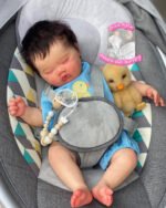 Ashia – Full Body Silicone Reborn Baby Boy Doll