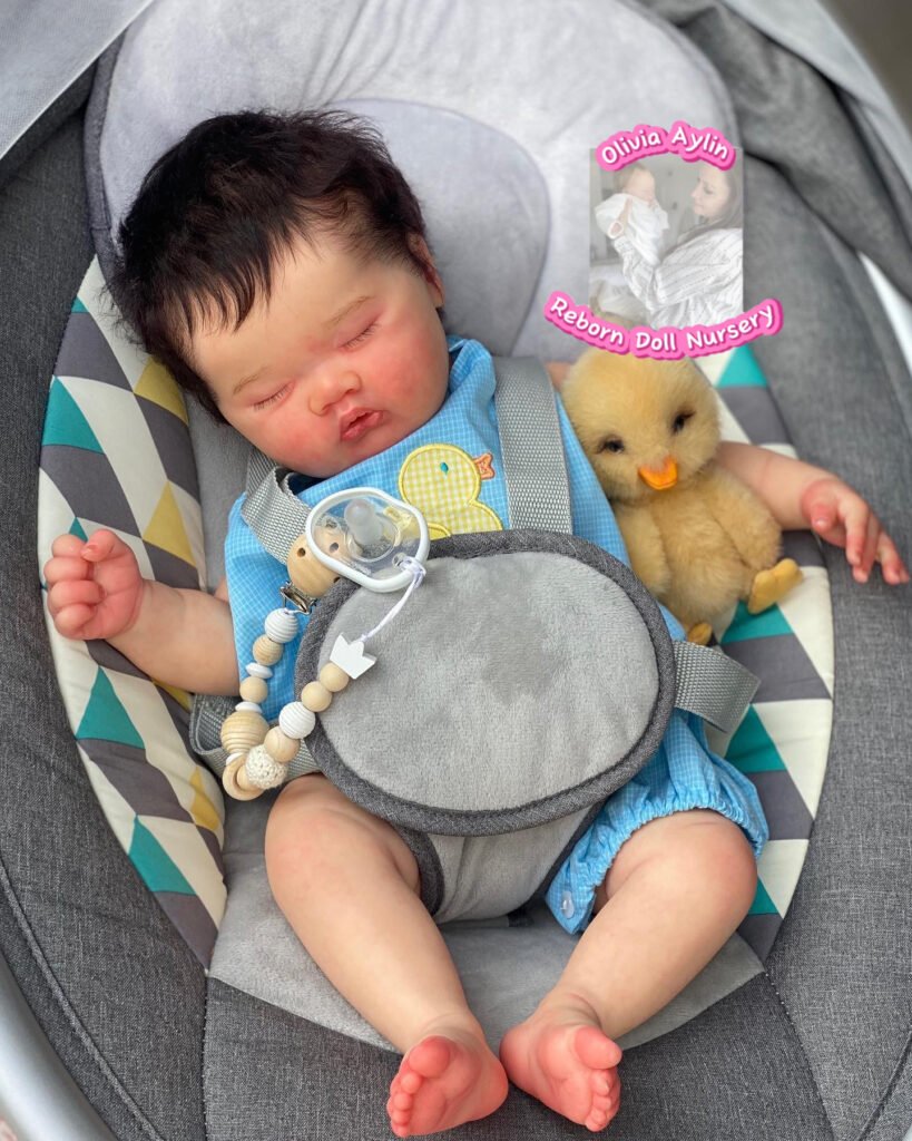 Ashia – Full Body Silicone Reborn Baby Boy Doll