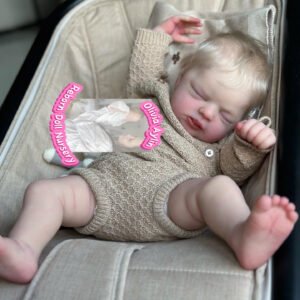 Bellamy – Full Body Silicone Reborn Baby Girl Doll
