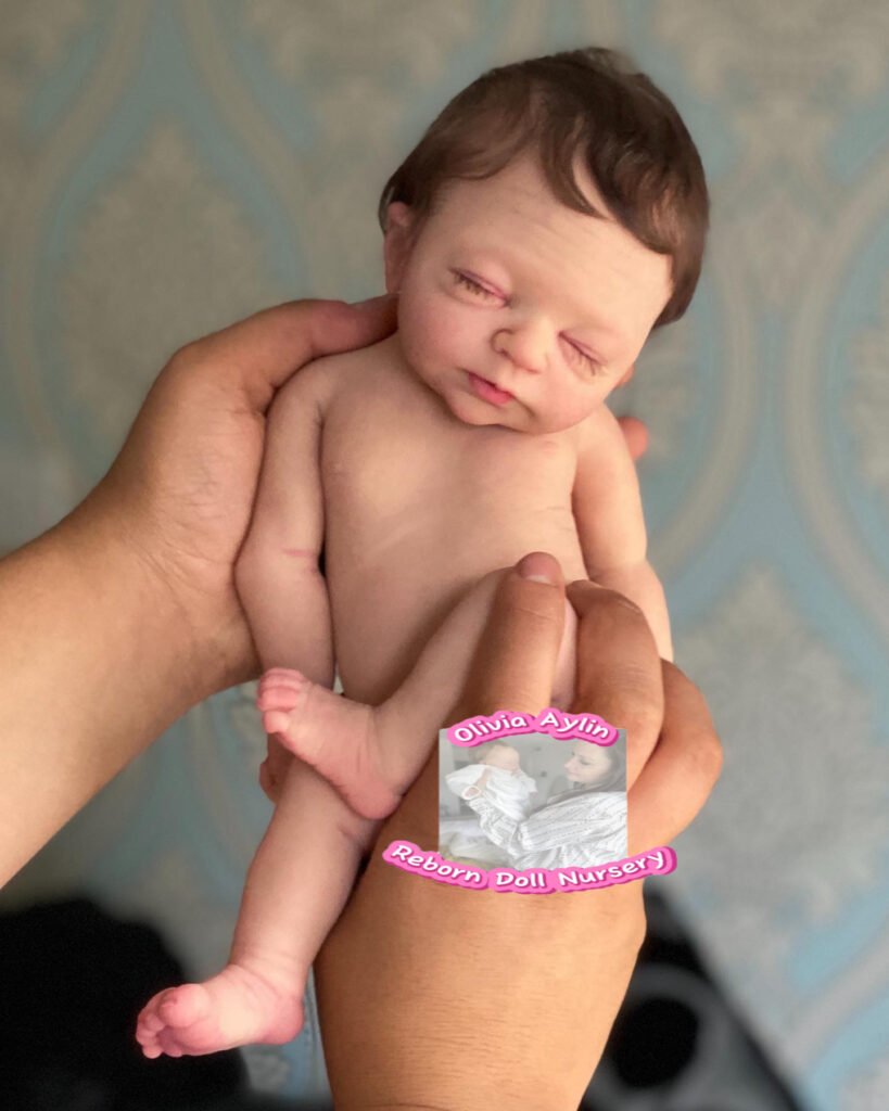 Amelia – Full Body Silicone Reborn Baby Girl Doll