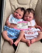 Mila & Miles – Full Body Silicone Reborn Twin Dolls - Photo 1
