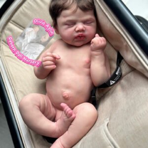 Jolie – Full Body Silicone Reborn Baby Boy Doll - Photo 1