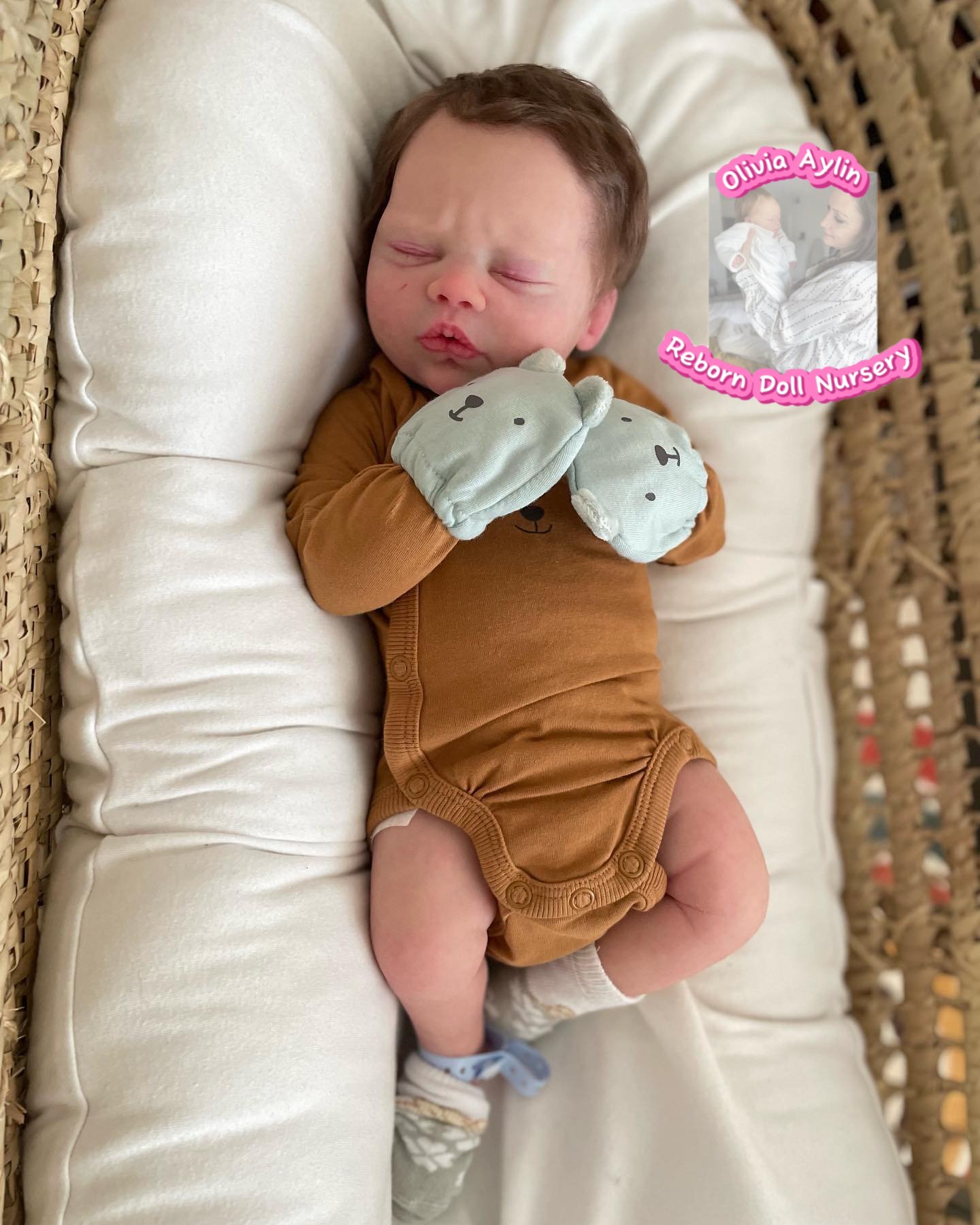 4514887406 Damian – Full Body Silicone Reborn Baby Boy Doll