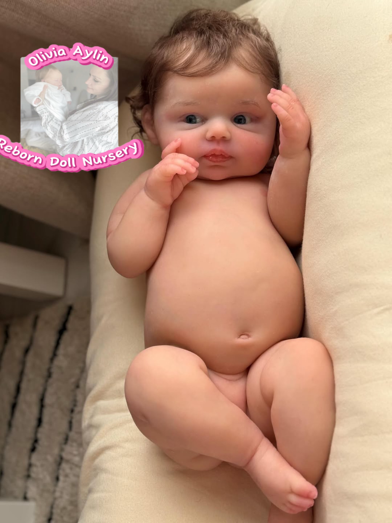 5026366115 Layla – Full Body Silicone Reborn Baby Girl Doll
