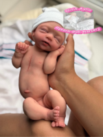 Tiny Amelia – Full Body Silicone Reborn Baby Girl Doll - Photo 1