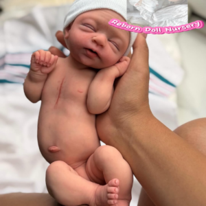 Tiny Amelia – Full Body Silicone Reborn Baby Girl Doll - Photo 1