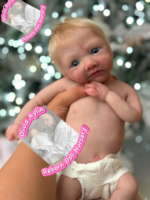 Ski – Full Body Silicone Reborn Baby Boy Doll - Photo 1